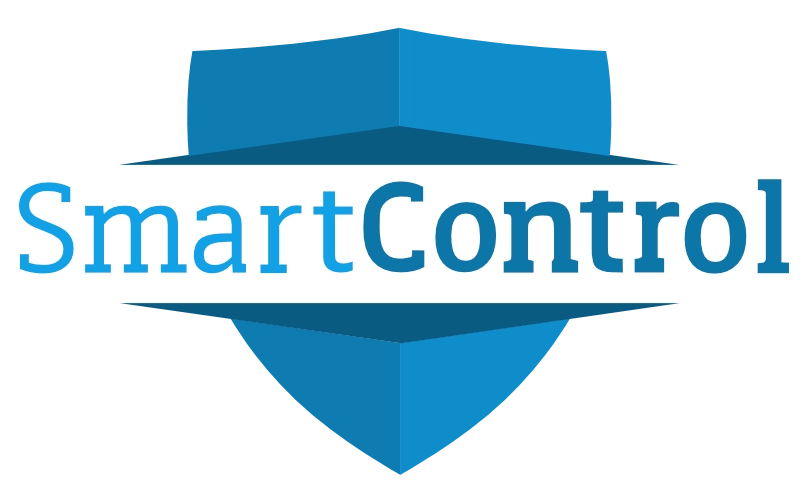 isologo Smart Control white alfa channel